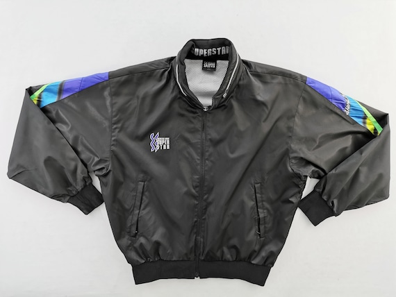 Superstar Jacket Vintage 90s Size Jaspo L Mizuno … - image 3