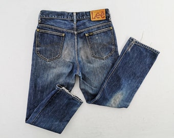 Pantalones vaqueros Lee Jeans desgastados estilo vintage, talla 31, Lee Riders, fabricados en Japón, talla 30/31x28.5