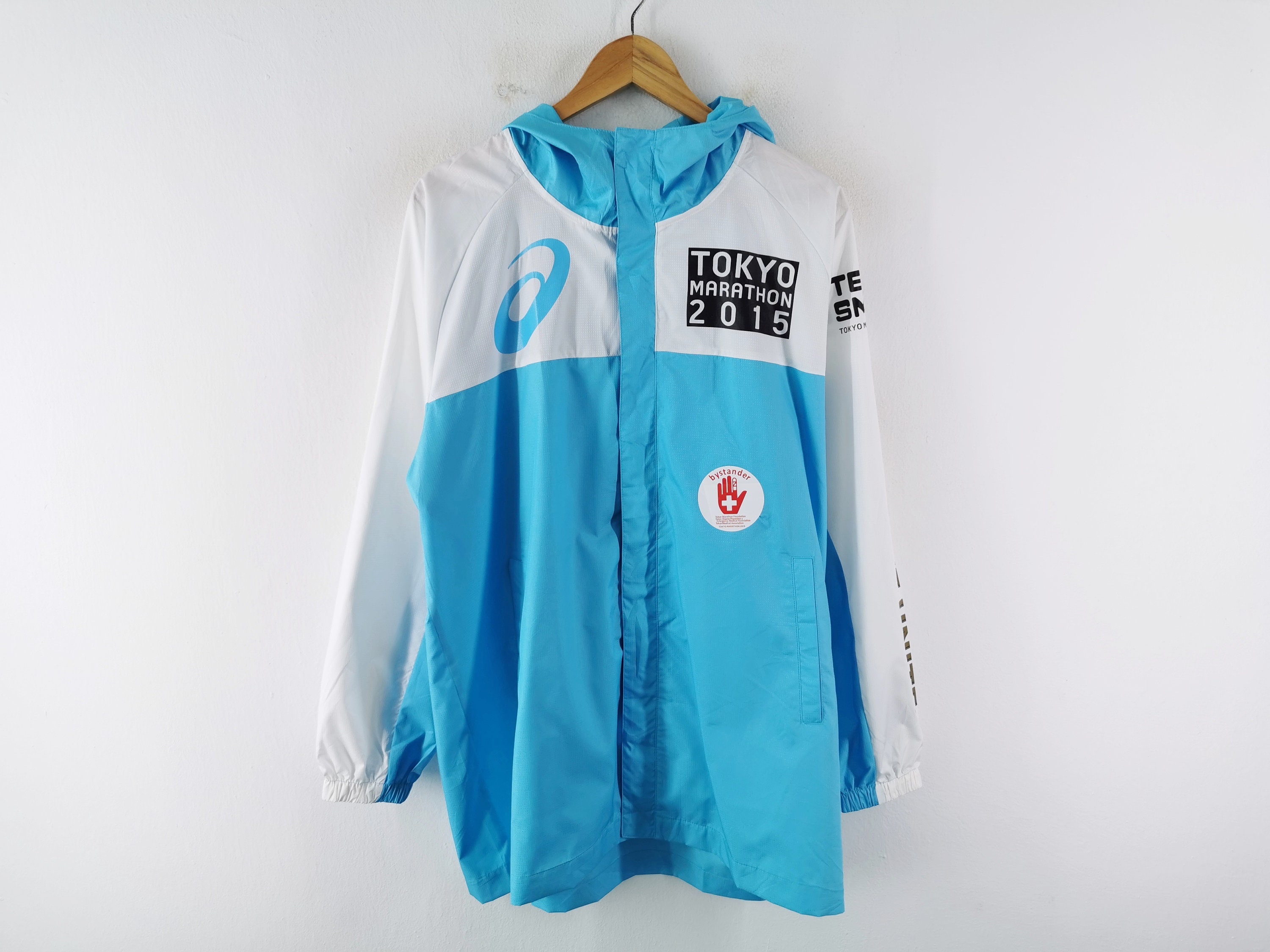 Asics Jacket Asics Tokyo Marathon Windbreaker Size XL - Etsy Asics Jacket Asics Tokyo Marathon Windbreaker Size XL - Etsy