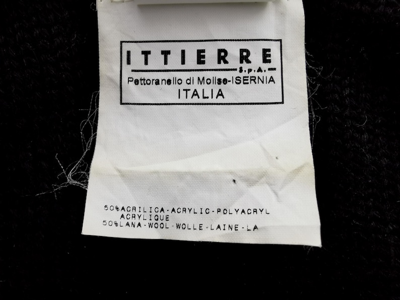 Versace Sweater Vintage 90s Versace Jeans Couture Ittierre Pullover Knitwear Sweater Size M image 6
