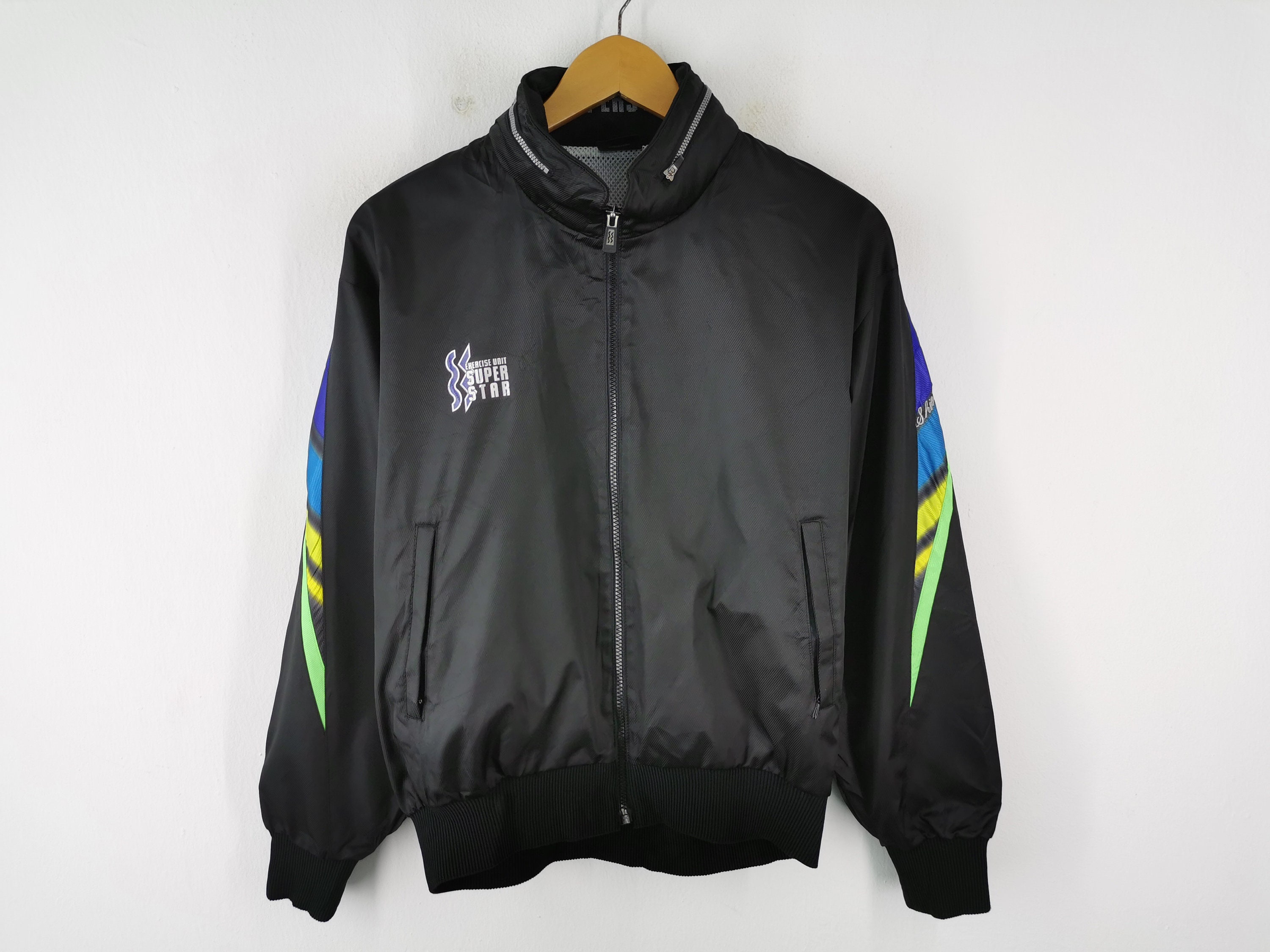 Mizuno XO JASPO ジャケット ネイビー/グリーン Mizuno Jaspo - Etsy