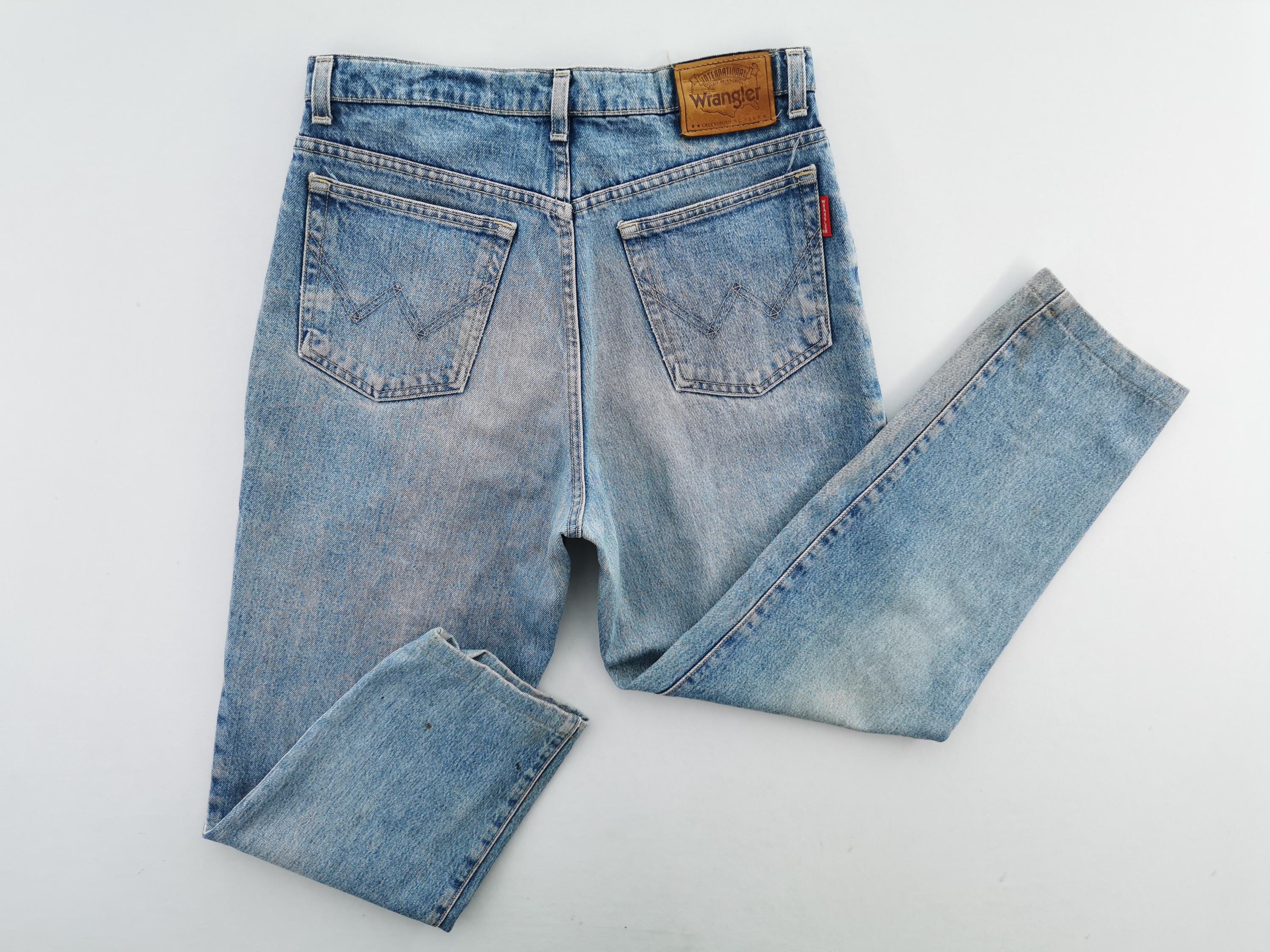 Wrangler Broken Twill Denim - Etsy Ireland
