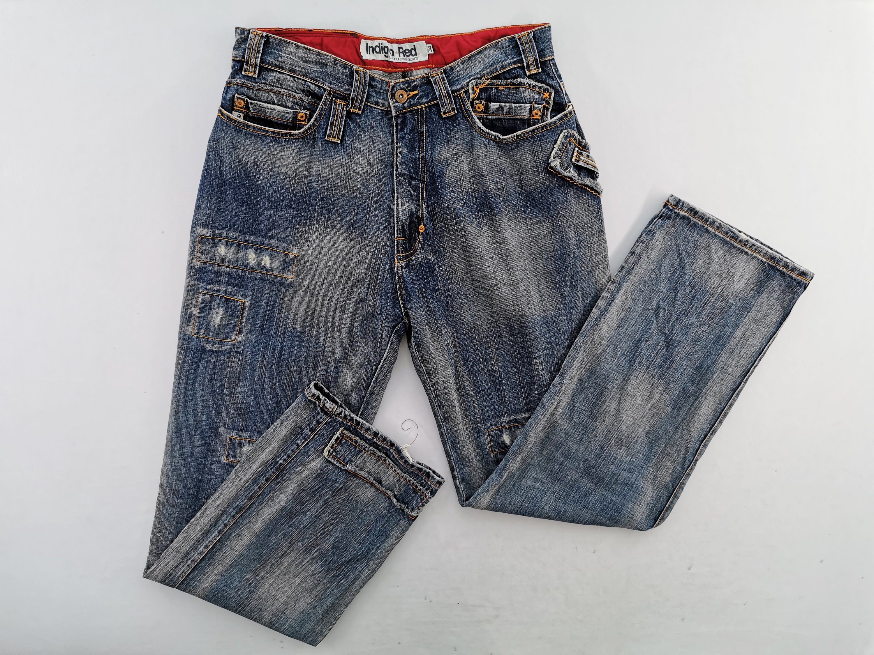 パンツ FARAH  rinendenim size:30 color:indigo FARAH|ファーラー】CURVED WIDE PANTS(INDIGO VINTAGE)公式通販