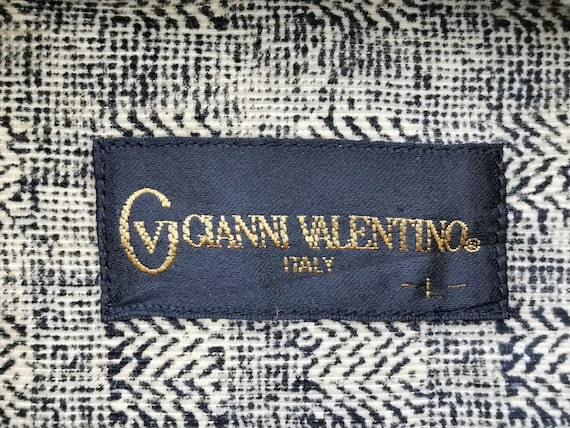 Gianni Valentino Shirt Gianni Valentino Italy Che… - image 4