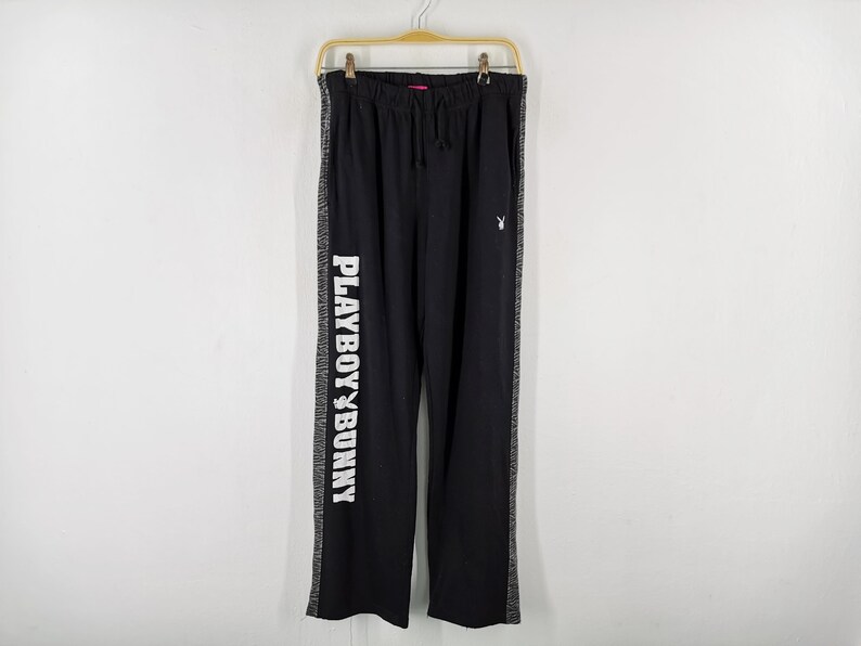 Playboy Pants Size L Playboy Big Logo Track Pants Size Etsy