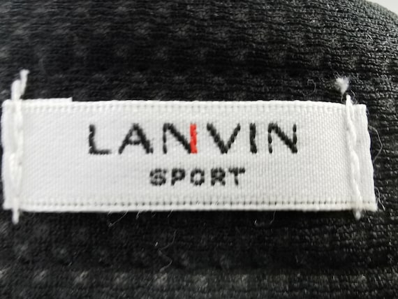 Lanvin Cap Vintage Lanvin Hat Lanvin Logo Vizor C… - image 9