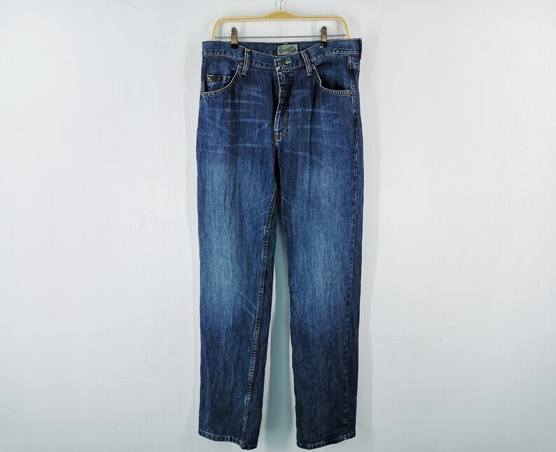 Wrangler 20X Jeans Distressed Vintage Size 32 Wrangler 20X Denim Pants Size 33/34x36.5 image 3