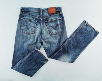 Levi's Jeans Lot 503 Distressed Size 33 Levis Made in - Etsy