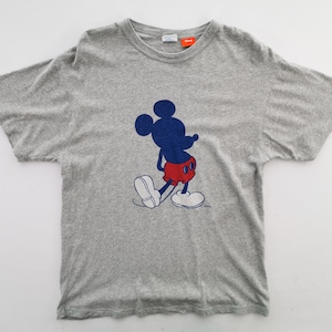 チャンピオン シャツ ヴィンテージ チャンピオン x ミッキーマウス Tシャツ サイズ M