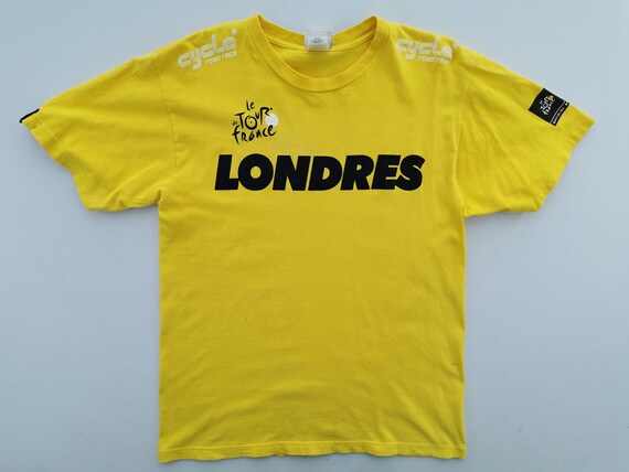 Le Tour De France Shirt Vintage Le Tour De France Londres Paris Bicycle T Shirt Size L