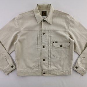 Lee Riders Jacket Vintage 90's Lee Riders Type 1 Denim Jacket Size L