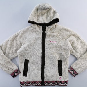 Columbia Jacket Columbia Hoodie Fleece Jacket Size L