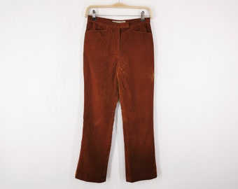 Pantalones de terciopelo para mujer Katharine Hamnett London, estilo vintage de los años 90, fabricados en Japón, talla 26.