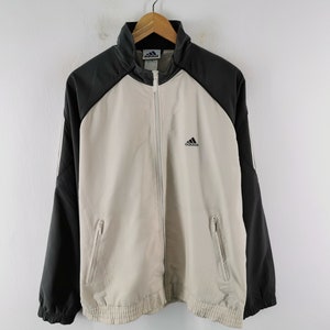 Adidas Jacket Vintage 90s Adidas Windbreaker Jacket Size M