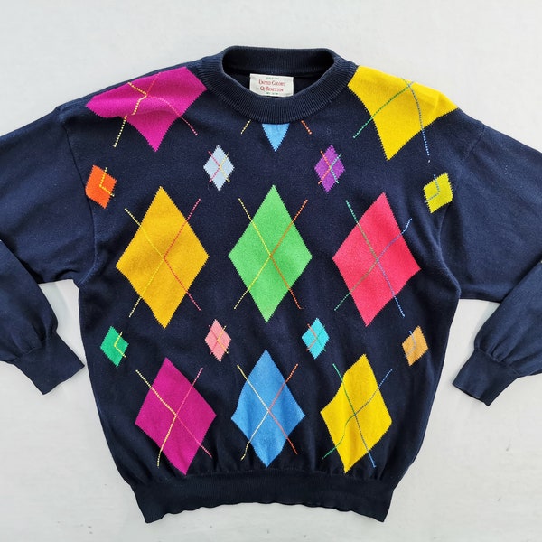 Benetton Sweatshirt Vintage 90's United Color Of Benetton Pullover Sweater Made In Italy Size L