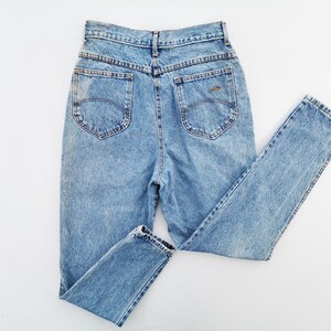 Chic Jeans Distressed Vintage Size 12 Chic Made In USA Denim Pants Size 28/29x30.5