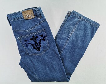 Wrangler Jeans Distressed Jeans Antik Denim Jeans Distressed