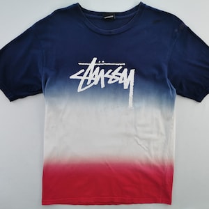 Stussy Shirt Vintage Stussy Big Logo T Shirt Size L