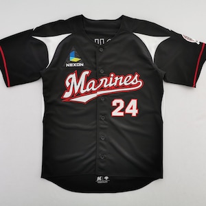 Chiba Lotte Marines Shirt Vintage Chiba Lotte Marines Yoshida #24 MLB Baseball T Shirt Size M
