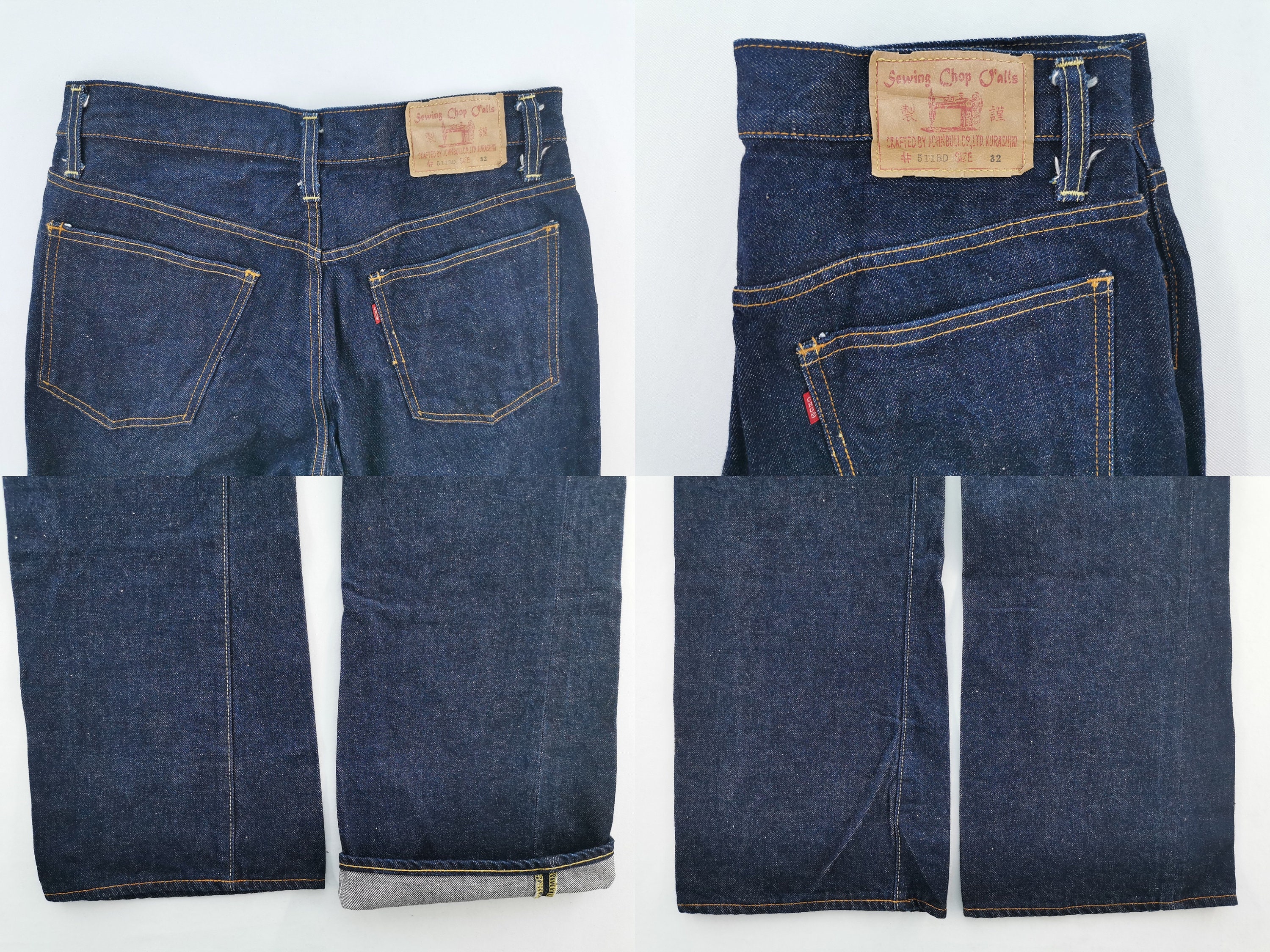 JOHNBULL 【Sewing Chop】 サイズ32 Sewing Chop O'alls】OLD WORK OVERALL | ジョンブル公式通販