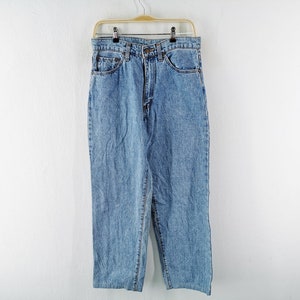 Wrangler Jeans Distressed Size 32 Vintage Wrangler Denim Pants Made In Japan Size 31/32x28.5 image 3