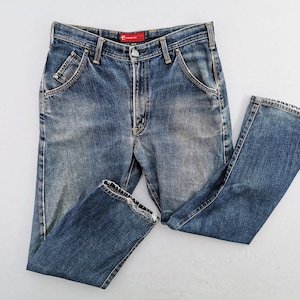 Edwin Distressed Jeans Vintage Size 33 Edwin Function Denim Pants Made In Japan Size 34