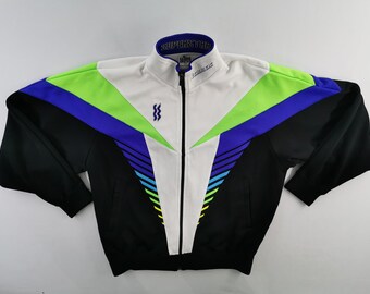 希少品！Mizuno KAISERS ジップアップジャケット Mizuno Superstar Jacket Vintage Size XXL Mizuno Superstar