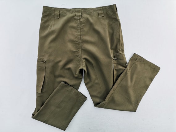 Military Pants Vintage Heereseigentum 104/108 Military Green