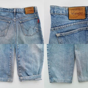 Wrangler jeans verweerde vintage Wrangler denim broek gemaakt in Japan maat 32 afbeelding 7