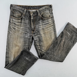 Levis Jeans Distressed Vintage Size 34 Levis 502 Made In Japan Selvedge Denim Pants Size 33/34x30.5