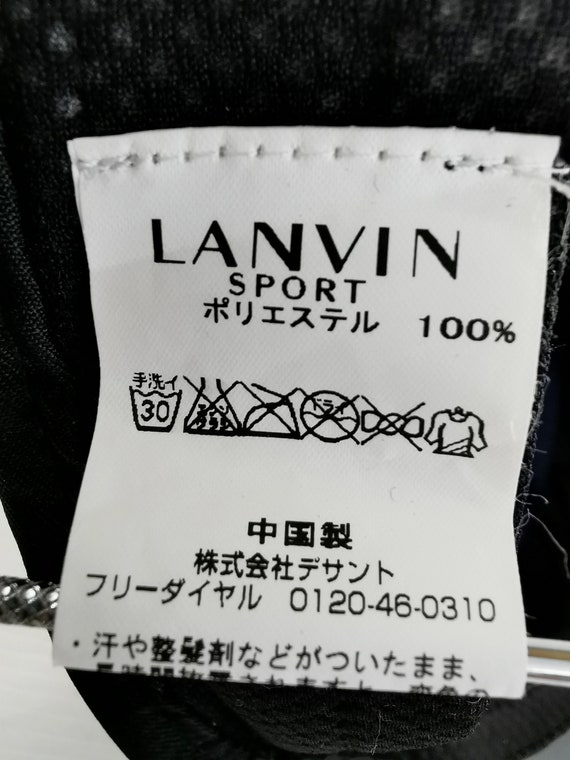 Lanvin Cap Vintage Lanvin Hat Lanvin Logo Vizor C… - image 8