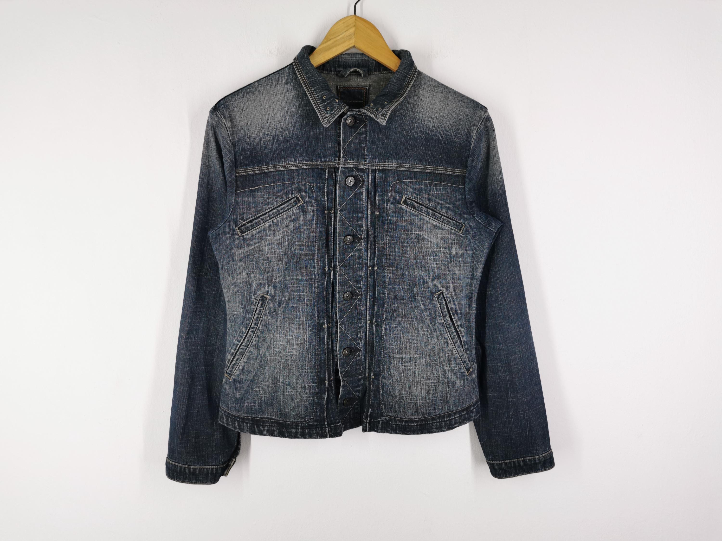 Girbaud Denim Jacket - Etsy Girbaud Denim Jacket - Etsy