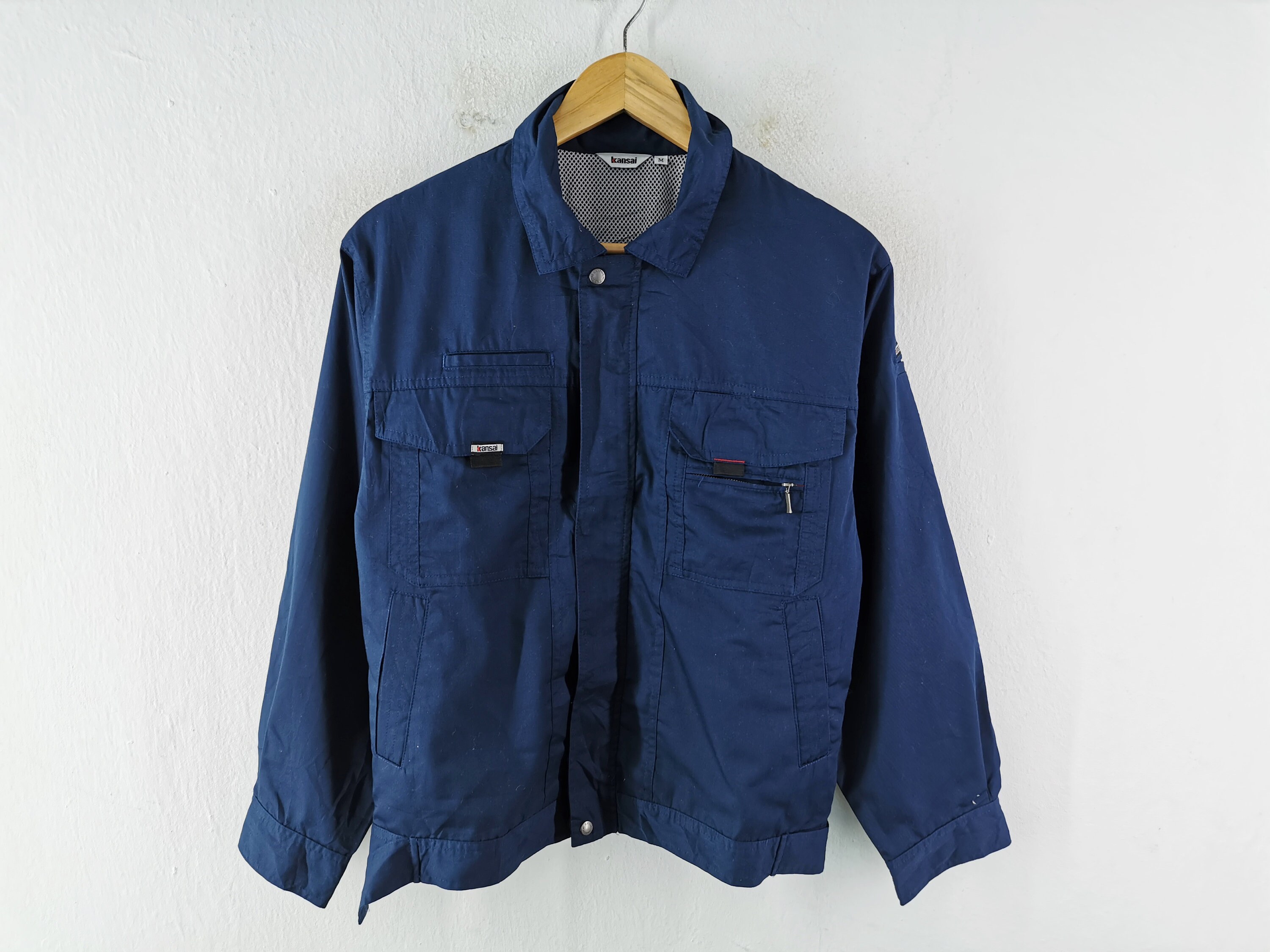 Kansai Jacket Vintage Kansai Yamamoto Work Jacket Size M - Etsy 