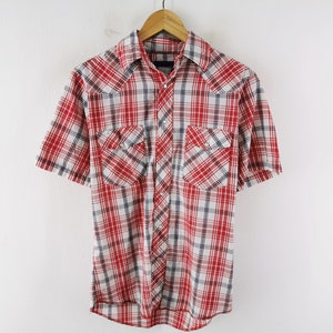 Wrangler Shirt Vintage Wrangler Western Shirt Size S