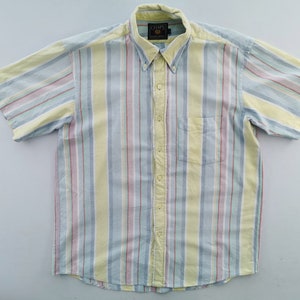 Chaps Ralph Lauren Shirt Vintage Chaps Ralph Lauren Stripe Button Down Shirt Size L