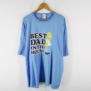 シンプソンズ シャツ ヴィンテージ シンプソンズ 「家の中で一番のお父さん」 Tシャツ サイズ 3XL