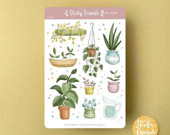 Plants Sticker Sheet