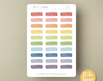 Brush Stroke Labels