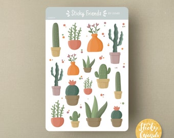 Cactus Sticker Sheet