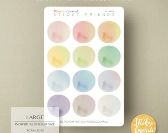 Mixed Circle Labels