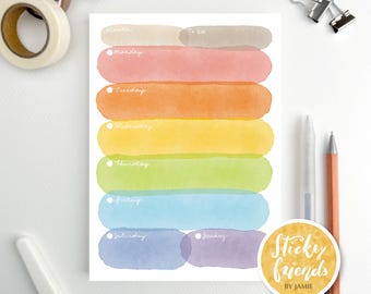 NEW!! Weekly Planner Pad