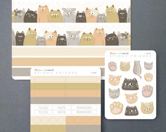 Cats Sticker Set