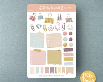 Stationery Sticker Sheet