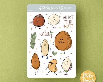 Nuts Sticker Sheet