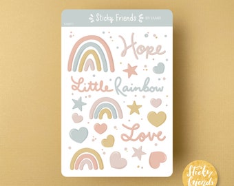Rainbow Sticker Sheet