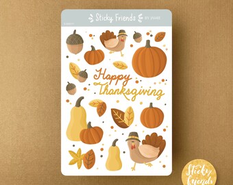 Thanksgiving Sticker Sheet