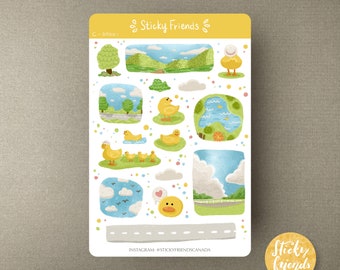 Duckies Sticker Sheet