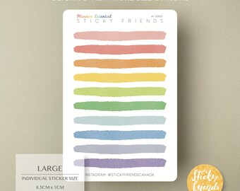 Brush Stroke Labels