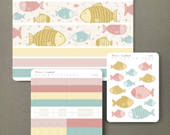 Fish Sticker Set
