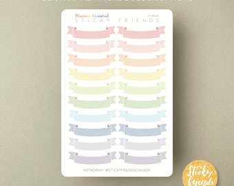Ribbon Banner Sticker